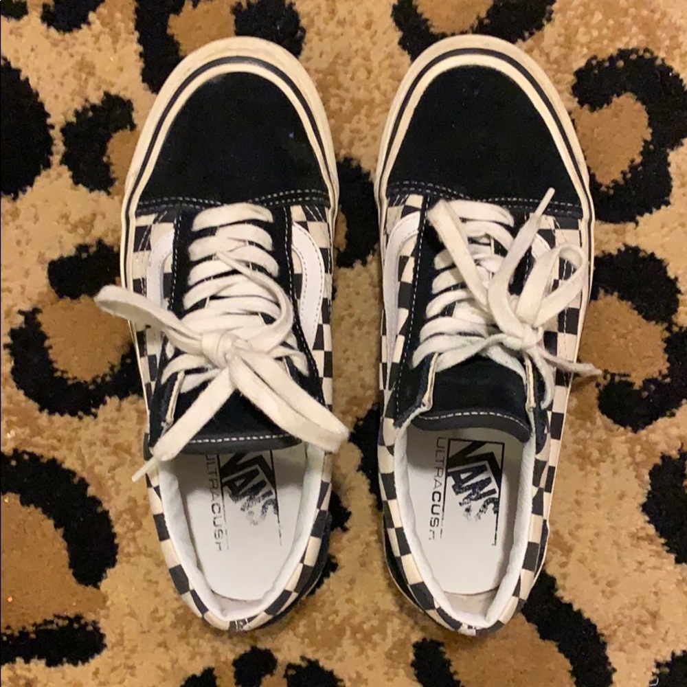 VANS checkered sneakers